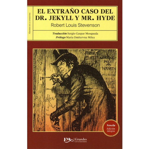 El Extraño Caso Del Doctor Jekyll Y Mr. Hyde, De Robert Louis Stevenson. Editorial Emu, Tapa Blanda En Español, 2020
