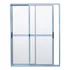 Puerta Ventanas Waluminio Ad401 De 1.50 X 2.00 Serie 20 color plateado