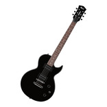 Guitarra eléctrica Cort CR Series CR50 single-cutaway de arce black con diapasón de jatoba