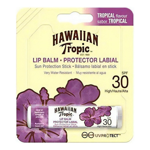 Protector Solar Para Labios Fps 30 | Hawaiian Tropic | 4gr