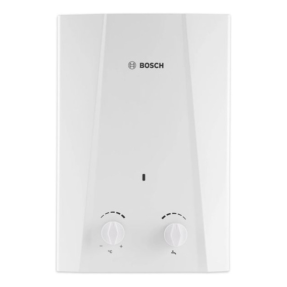 Boiler Calentador De Paso Instantaneo Bosch 6 L 1 Serv Lp Color Blanco Tipo de gas GLP 2 Baterias tipo D