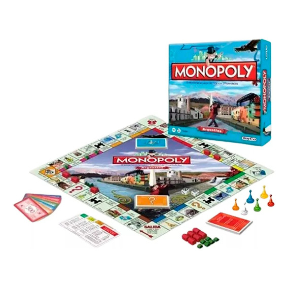 Juego De Mesa Monopoly Argentina Popular 23010