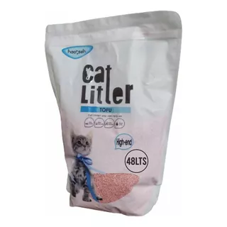 Catlitter - Arena Aglomerante - (tofu) -ecologica- 48 Litros
