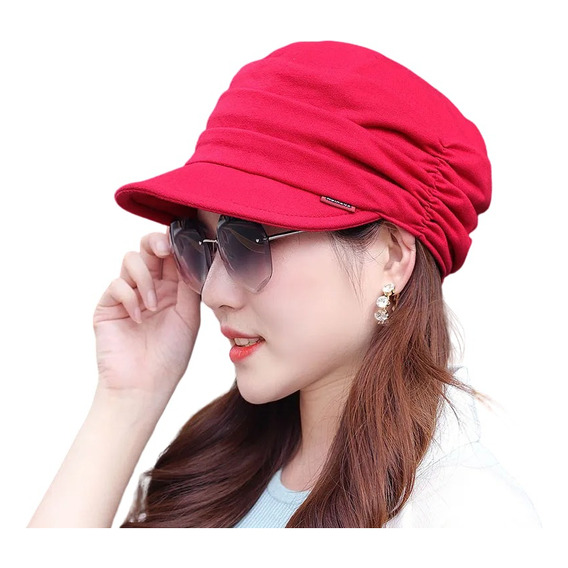 Gorros Rojo Sombreros Exclusivos De Moda Gorras Para Mujer 