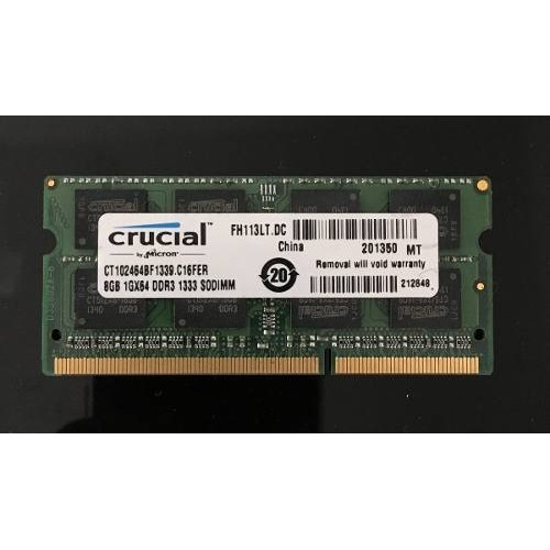 Memoria RAM 8GB 1 Crucial CT102464BF1339