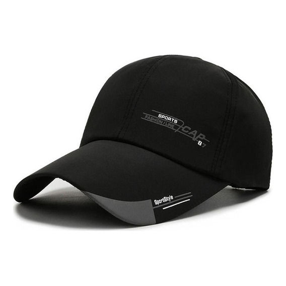 Gorra De Béisbol De Ala Larga Con Visera Solar, Impermeable,