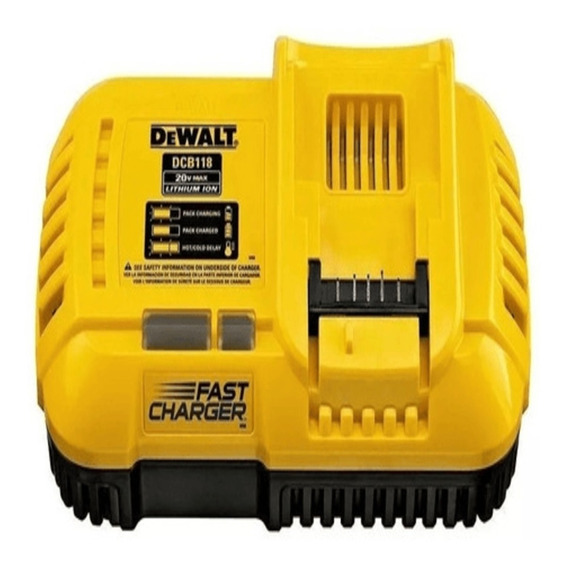 Cargador Dewalt Dcb118 Cargador Rápido 20v/60v Max* 8.0 A