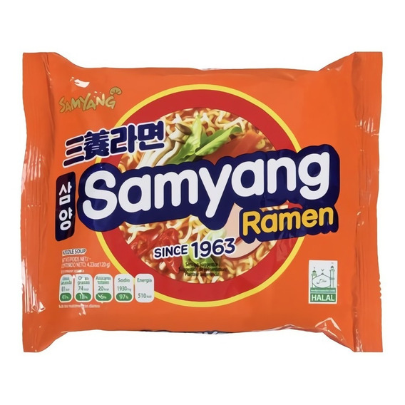 Ramen Coreano Picante Sabor Original 120g Samyang Importado