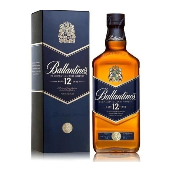 Whisky Ballantines 12 Años 700 Ml Scotch Whisky Premium