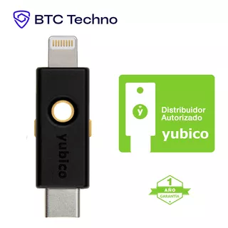 Yubico Yubikey 5ci Fido - Llave De Seguridad Usb C/lightning