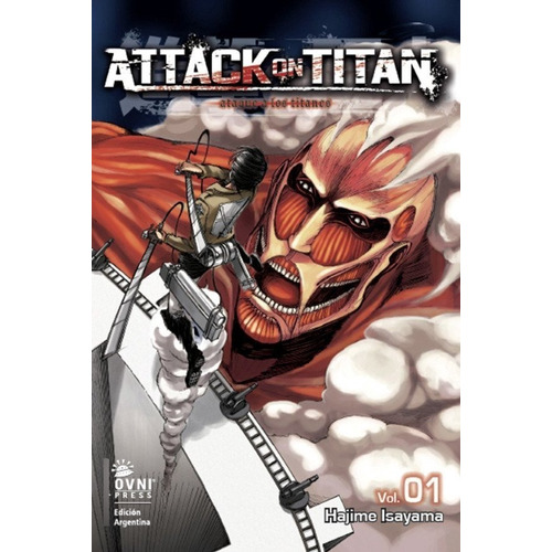 Manga Attack On Titan Tomo 1 - Español