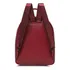 Mochila Las Oreiro 100% Cuero Pu  Resistente Liviana 18960 Rojo