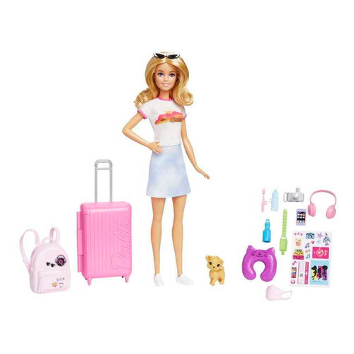 Barbie Entretenimiento Muñeca Viajera