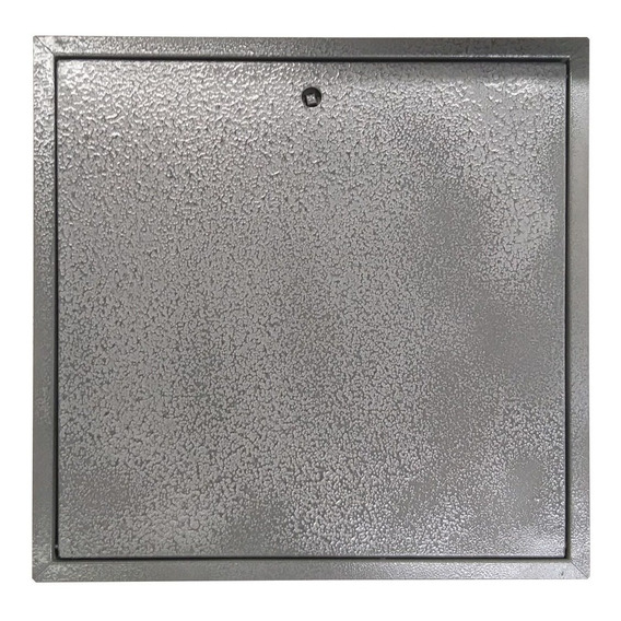 Tapa Puerta Llave De Paso 60x60 Chapa Pintada Cerradura