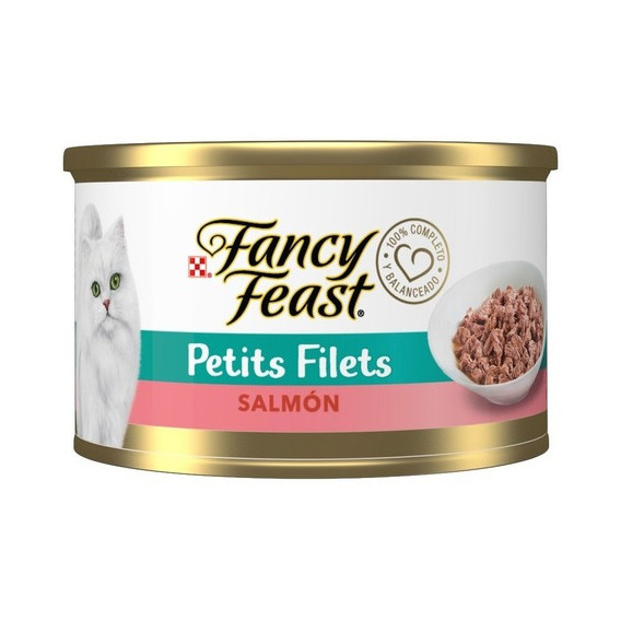 Purina Fancy Feast Petits Filets Salmón 24x85g