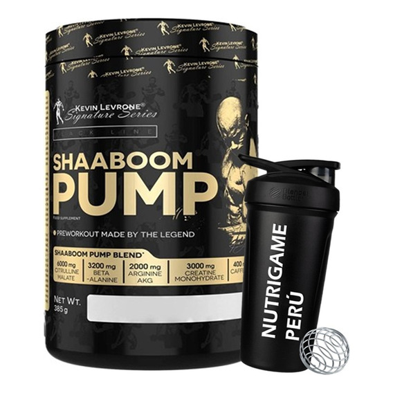 Shaaboom Pump 44 Servicios+shaker Pre Entreno Tienda Fisica