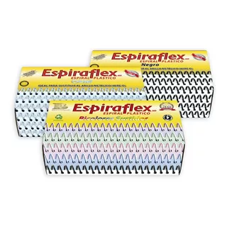 12 + 3 Cajas De Espiral Plástico 3:1 Espiraflex Boflex