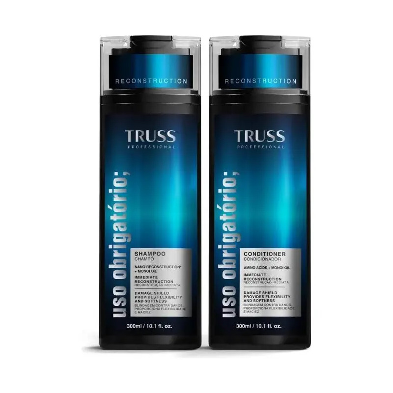 Shampoo e Condicionador Truss Uso Obrigatório RPK 300ml