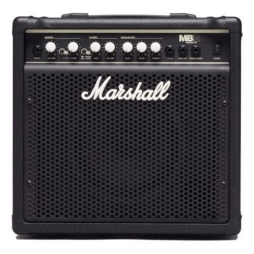 Amplificador Marshall P Bajo 15w 1x8 Mb 15 Color Negro