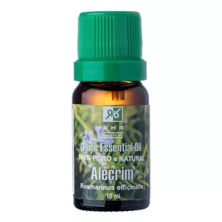  Oleo Essencial De Alecrim Natural 100% Puro 10ml