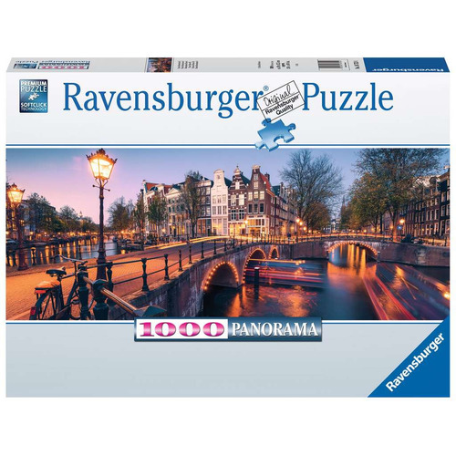 Amsterdam Atardecer Puzzle 1000 Pz Ravensburger 70x50cm