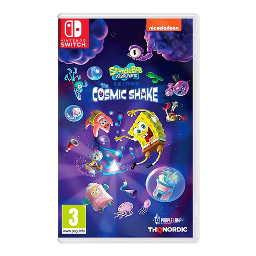 Spongebob Squarepants The Cosmic Shake Nintendo Switch