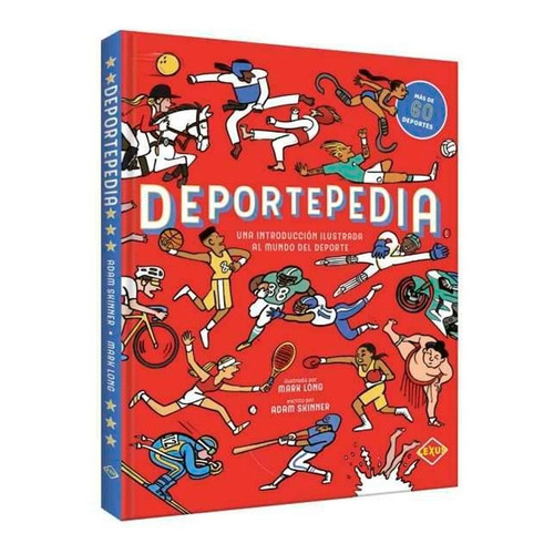 Libro Deportepedia Enciclopedia Infantil Ilustraciones