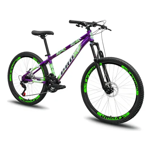 Mountain Bike Pro-X Freeride Mandrake 21V Aro 26 Disco Mecânico