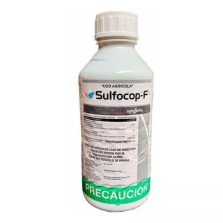 Sulfocop Fungicida Azufre Elemental Oxicloruro De Cobre  1lt