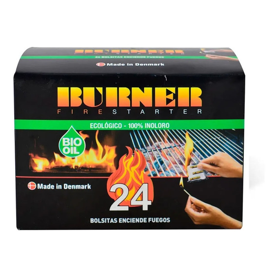 Pack X24 Iniciador De Fuego Sin Solventes Contaminantes Febo