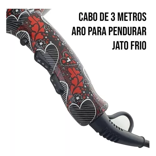 Secador de Cabelo Lizz 3800 Ionic Love Profissional com o Melhor Preço é no  Zoom