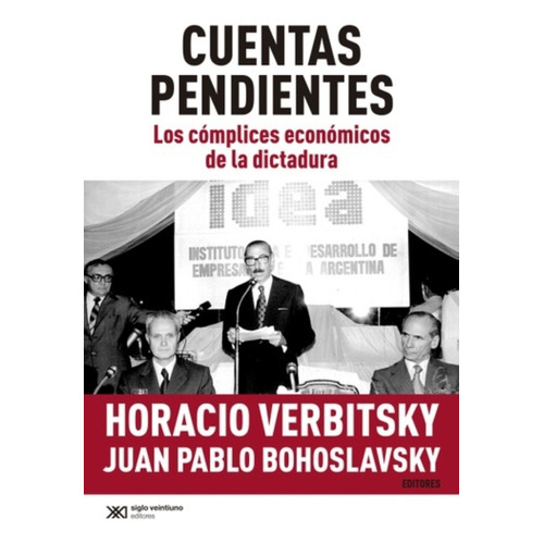 Cuentas Pendientes de Bohoslavsky Verbitsky Editorial Siglo XXI en Español