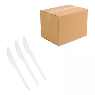 Caja Cuchillo Plastico Descartable  X 1000u.  