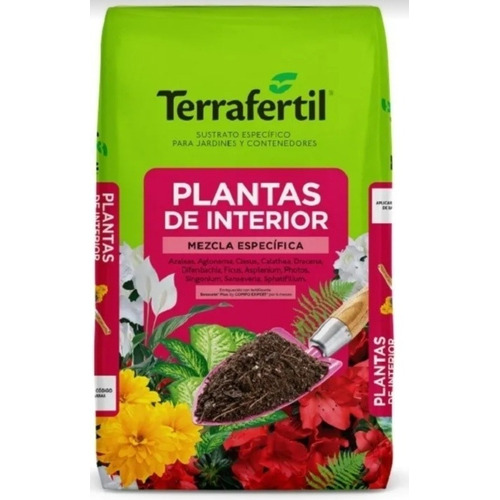 Sustrato Plantas De Interior Azaleas Terrafertil 5 Litros