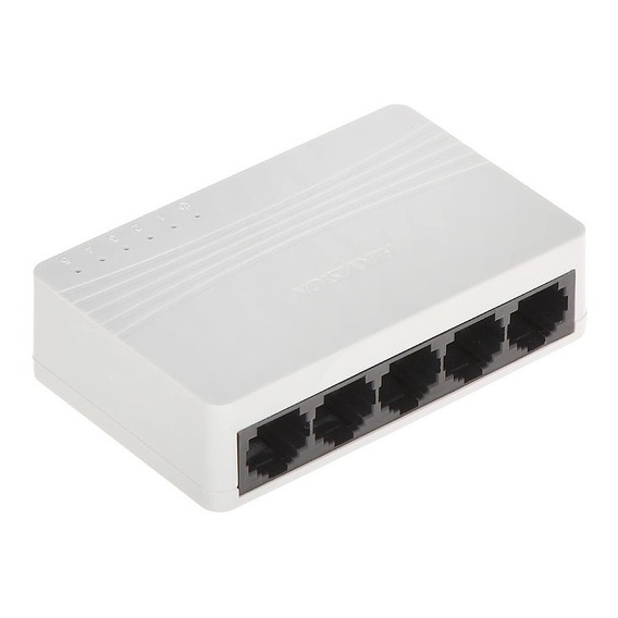 Switch 5 Puertos Fast Ethernet 10/100m Hikvision 