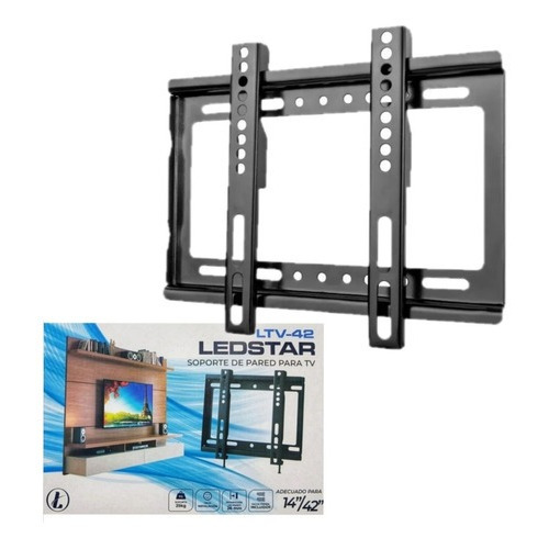 Soporte Ledstar LTV-42 de pared para TV/Monitor de 14" a 42"