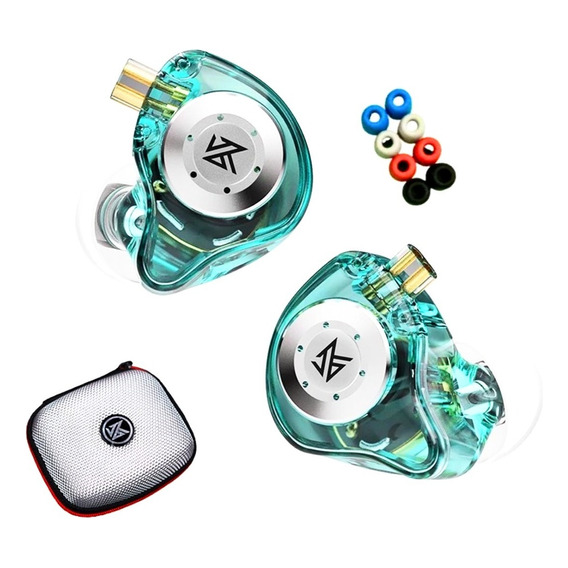 Audífonos Kz Edx Pro In-ear Auriculares Con Micro + Estuche