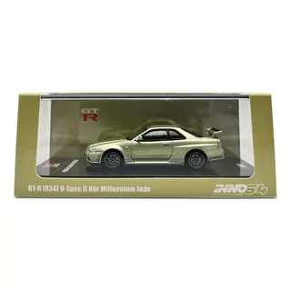 Inno64 Nissan Gt-r (r35) Millennium Jade Inno Models 1/64