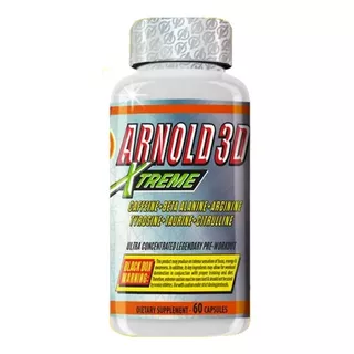 Pré Treino Arnold 3d Xtreme (60 Cápsulas) - Arnold Nutrition Sabor Sem Sabor