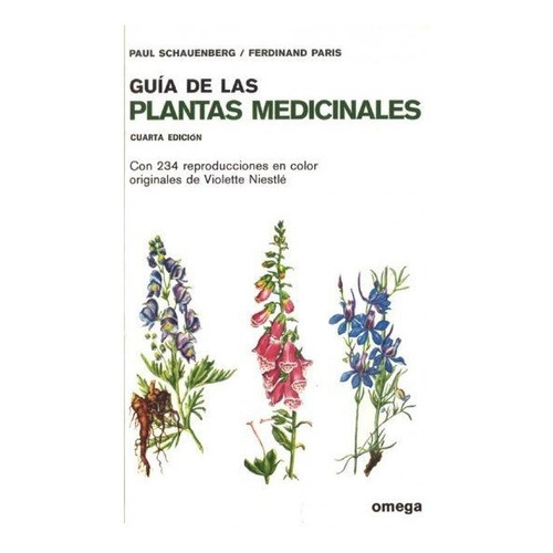 Guia De Las Plantas Medicinales, De Schauenberg. Editorial Omega, Tapa Dura En Español