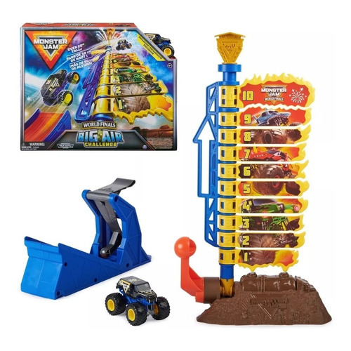 Monster Jam Pista World Finals Big Air Challenge Spin Master Color Multicolor