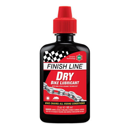 Lubricante De Cadena Finish Line Dry Seco 2oz Ceramic