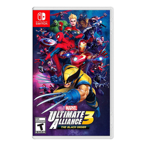 Marvel Ultimate Alliance 3: The Black Order  Marvel Ultimate Alliance Standard Edition Nintendo Switch Físico