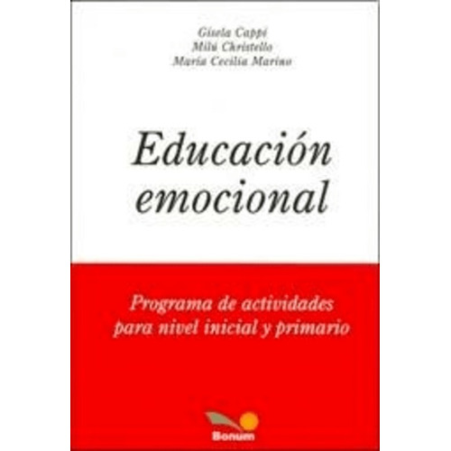 Libro Educación Emocional. Programa De Actividades Ni Y Np