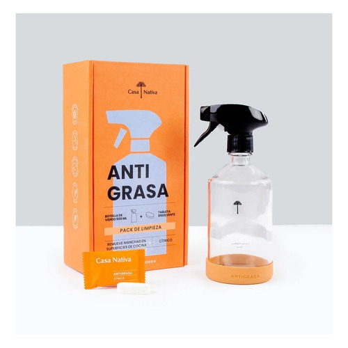 Kit Inicial Antigrasa Casa Nativa 500ml Premium