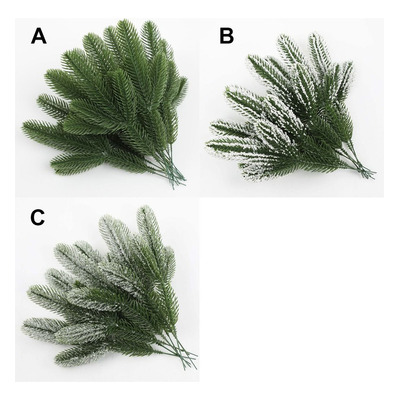 Za Plantas Artificiales, Ramas De Pino Navideñas, Agujas De