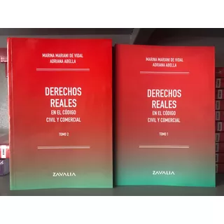 Derechos Reales 2 Tomos Mariani De Vidal. Envío Gratis!