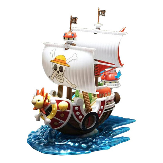 One Piece Thousand Sunny Pirate Ship Modelo De Juguete