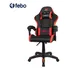 Silla Gamer Gaming Ergonomica Reclinable Drift Dr35 Febo Color Negro Con Rojo Material Del Tapizado Pu