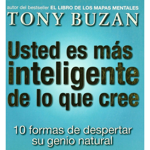 Usted Es Más Inteligente De Lo Que Cree, De Buzan, Tony. Editorial Urano, Edición 2004 En Español